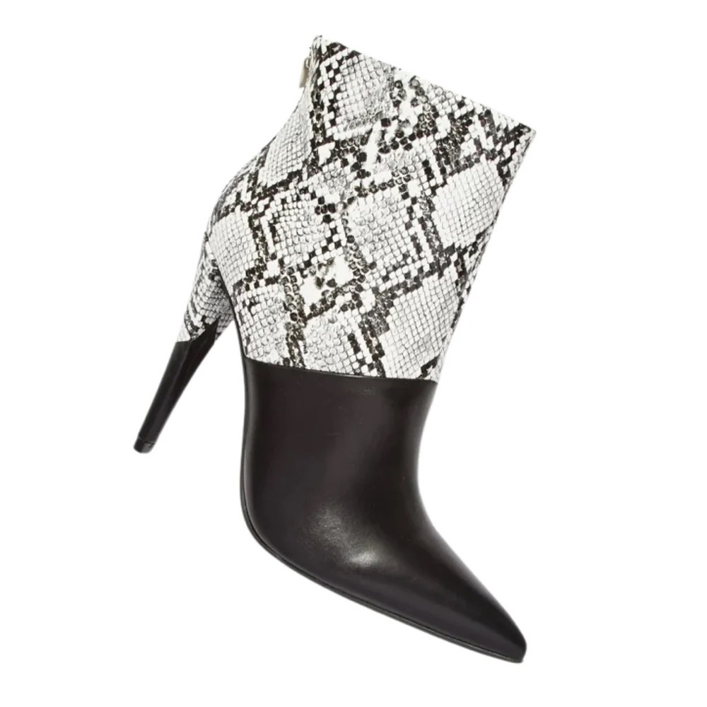 Justfab Women's Wild Stiletto Ankle Heels Bootie Size 8.5